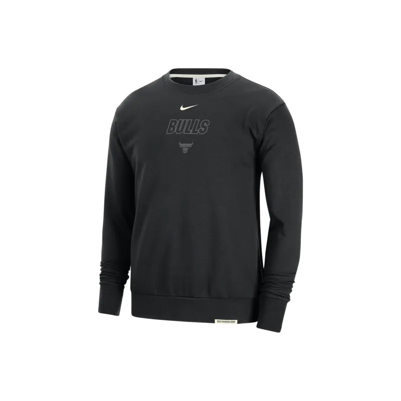Nike Nba Chicago Bulls Standard Issue Dri Fit Sweatshirt-0