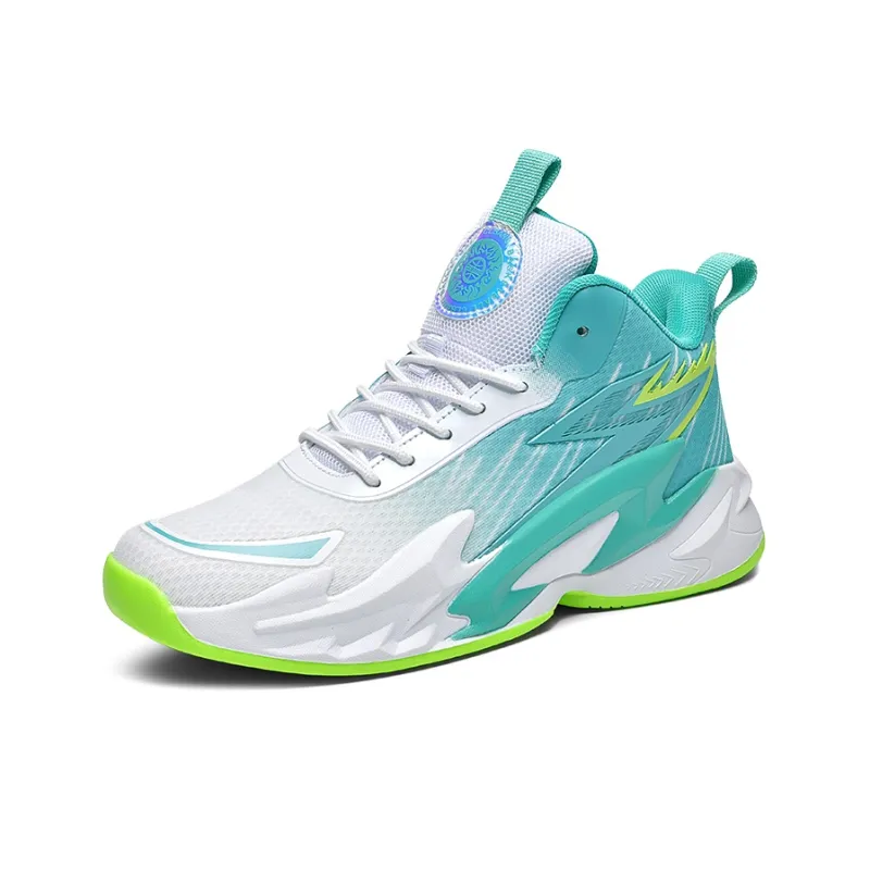 TONYBEAR Mid Top Basketball Shoes Unisex-6