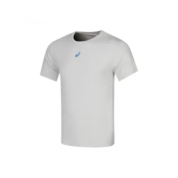 Asics T Shirts Men Light Gray