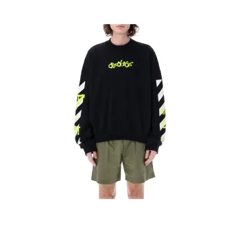 OFF WHITE Sweatshirts Men Black