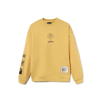 LiNing x Disney Sweatshirt Men's Light Ochre Yellow