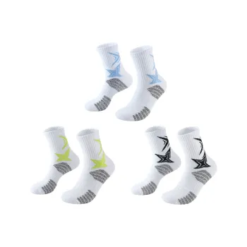 SEOBEAN Basketball Socks Unisex 3 Pack
