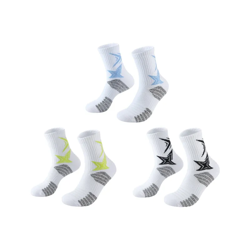 SEOBEAN Basketball Socks Unisex 3 Pack-0