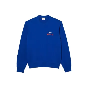 LACOSTE X Netflix Logo-print Sweatshirt