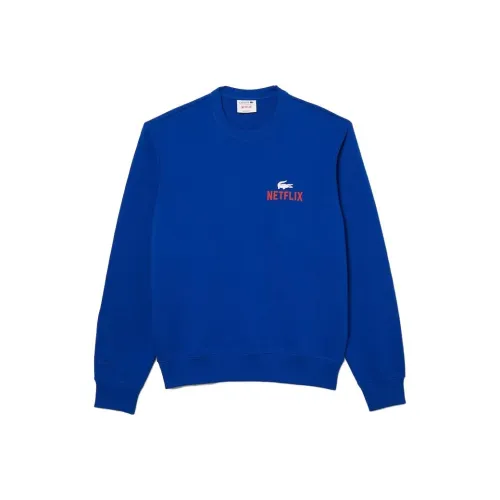 LACOSTE X Netflix Logo-print Sweatshirt