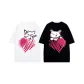 Black White Cartoon Cute Kitten 2 Pack