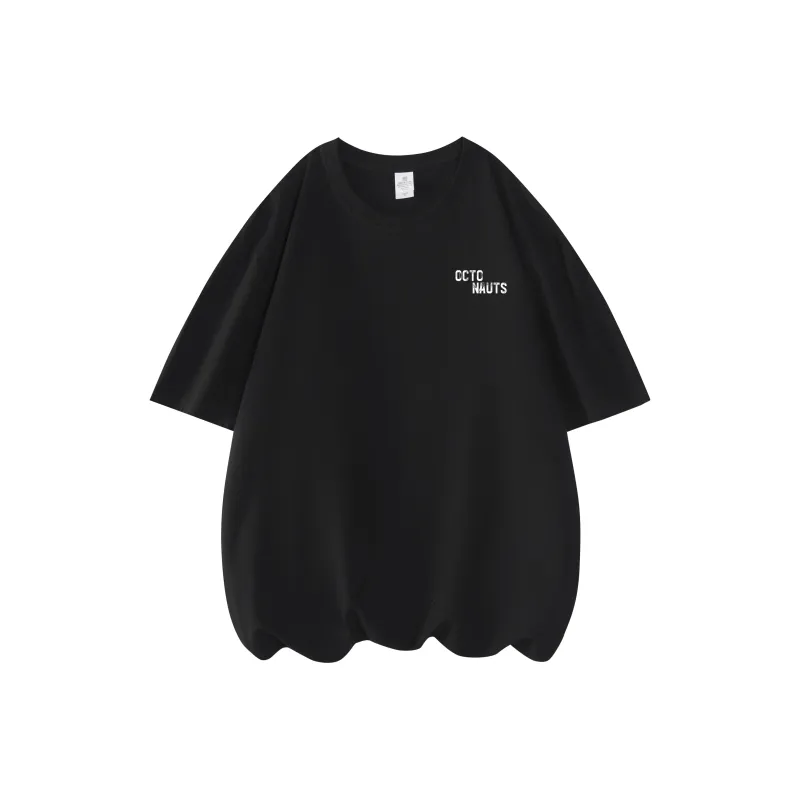 Small Columns Under The Sea T Shirt Unisex Black-1