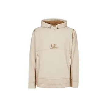 C.P. Company Hooded Plated Light Fleece Hoodie