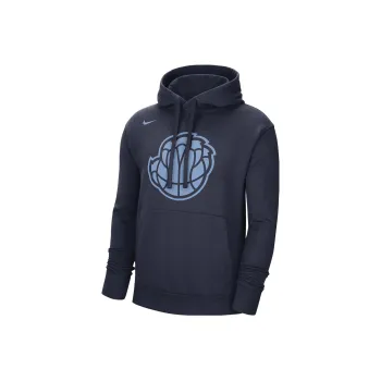 Nike Nba Memphis Grizzlies Essential Fleece Pullover Loose Fit Hoodie