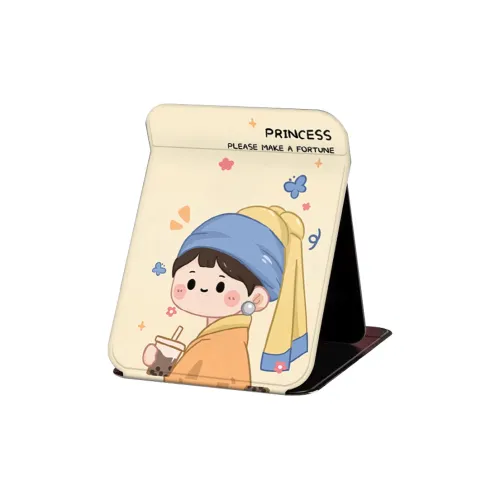 Future Maple Instagram Style Desktop Standable Mini Vanity Table, Portable And Foldable Flap Large Mirror