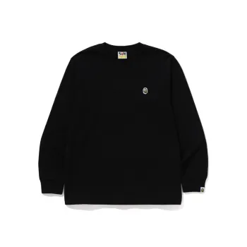 A BATHING APE Abc Camo One Point Long Sleeve Tee