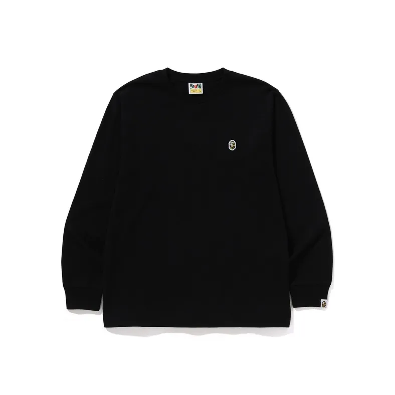 A BATHING APE Abc Camo One Point Long Sleeve Tee-0