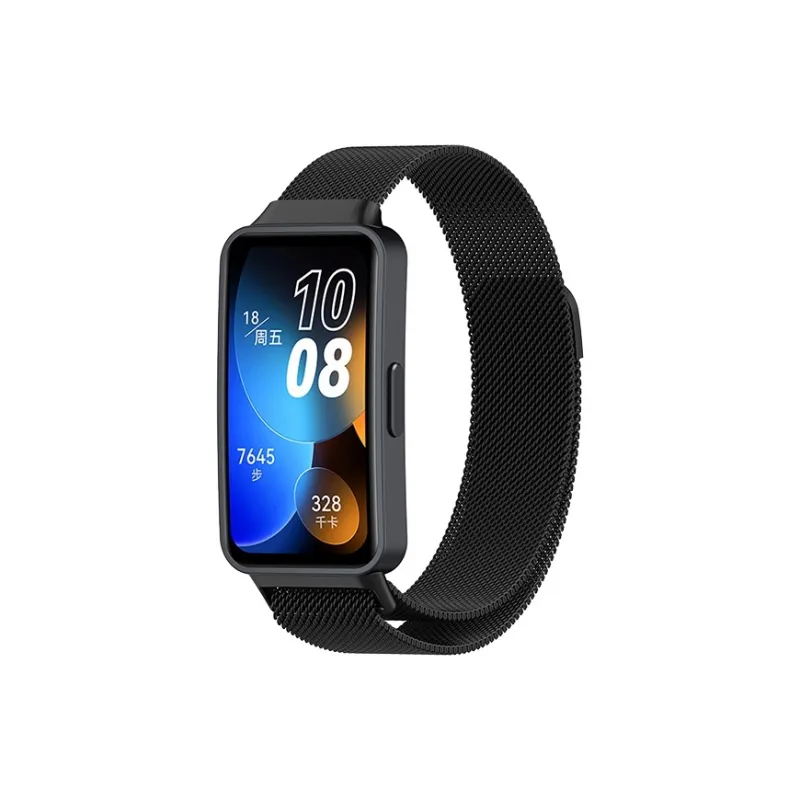 APEPALOG Compatibility With Huawei Band 10/9/8 Huawei Compatibility Watch Band 206MM Metal-0
