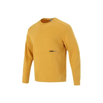 PUMA Sweatshirts Men Earth Yellow