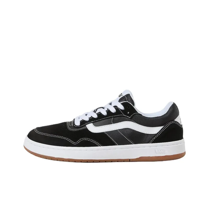 Vans Cruze 3.0 Anti Slip Wear Resistant Low Top Skateboard Shoes Unisex Black-0