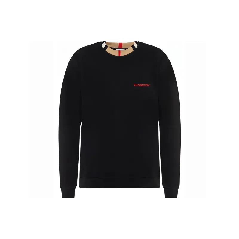 Burberry Long Sleeve Icon T shirt-0