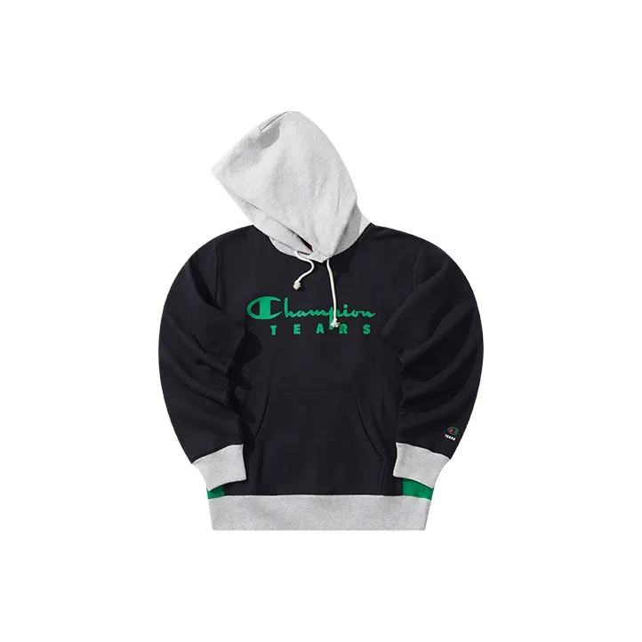 Champion Tears Colour Blocked Drawstring Hoodie-2