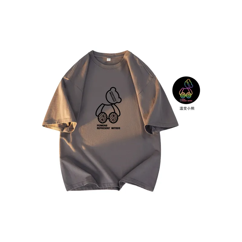 PEIMENG Short Sleeved T Shirts Unisex-12