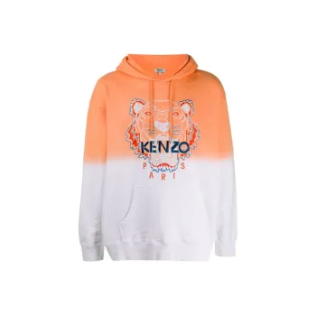 KENZO Sweatshirts Men Orange White