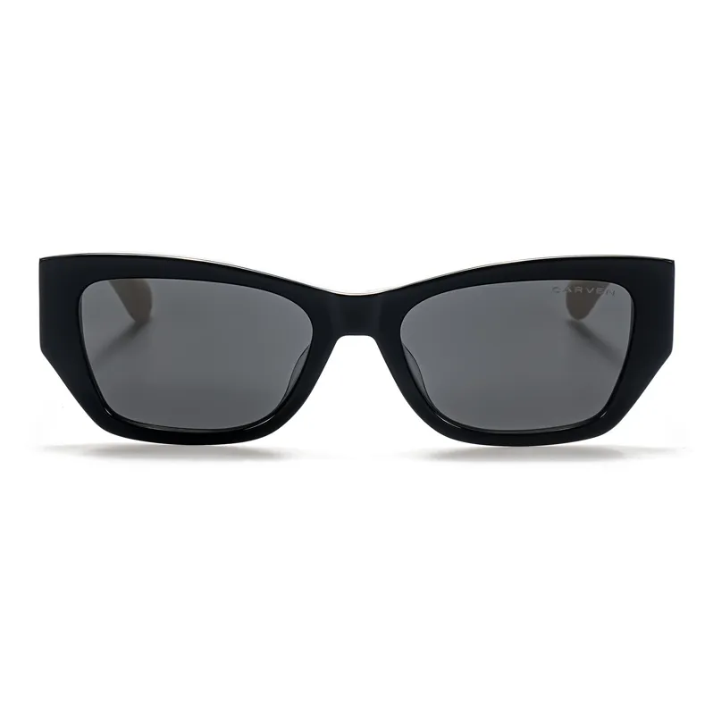 APRIL Plate Frame Cat Eye Sunglasses Unisex-0
