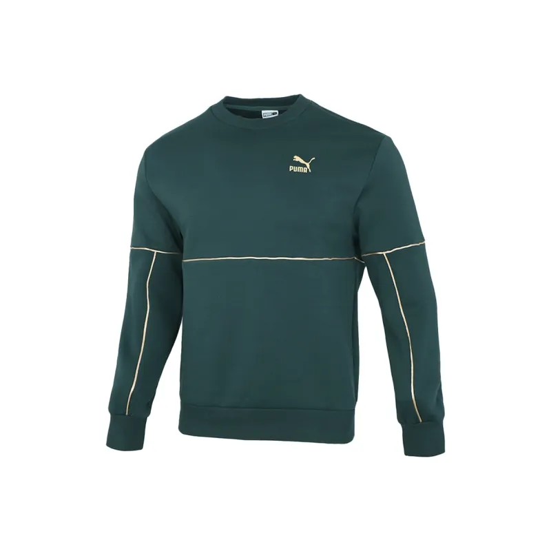 PUMA Sweatshirts Men Green-0