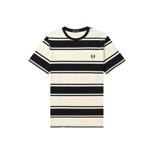 FRED PERRY Striped Cotton T shirt