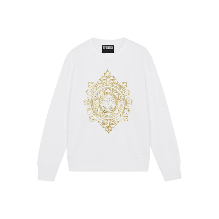 VERSACE Sweatshirts Men White-0