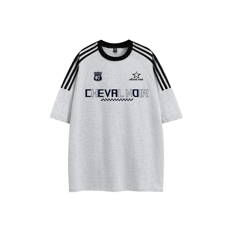 CHEVAL NOIR T Shirts Unisex-5