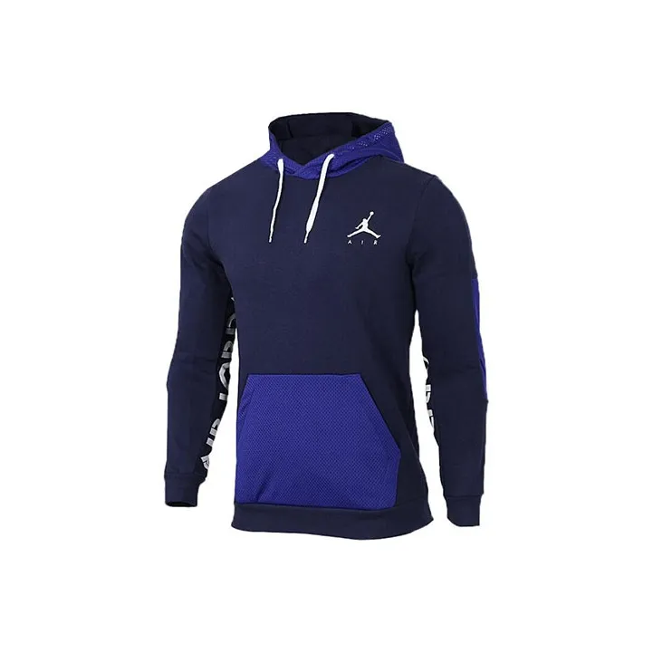Jordan Air Sweatshirts Men Blue-0