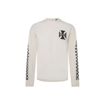 RHUDE Classic Checkers Long Sleeve Tee