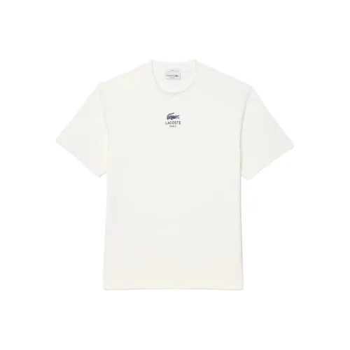 LACOSTE Signature print T shirt