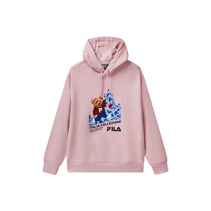 FILA Sweatshirts Unisex Wheat Town Pink-0