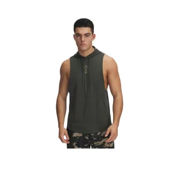 Under Armour Strongson Collection Project SS25 Tank Tops Men's Baroque Green