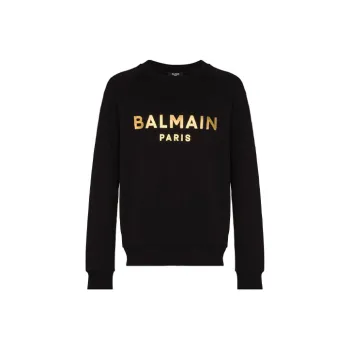 BALMAIN Sweatshirts Men Black