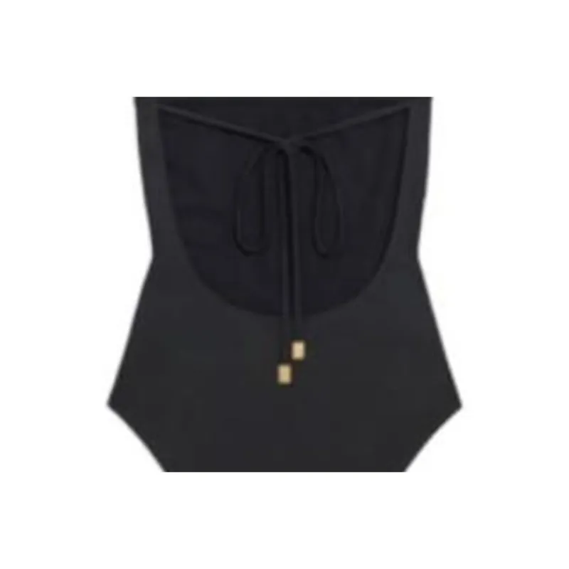 CELINE One Piece Swimsuits Women's Black-4