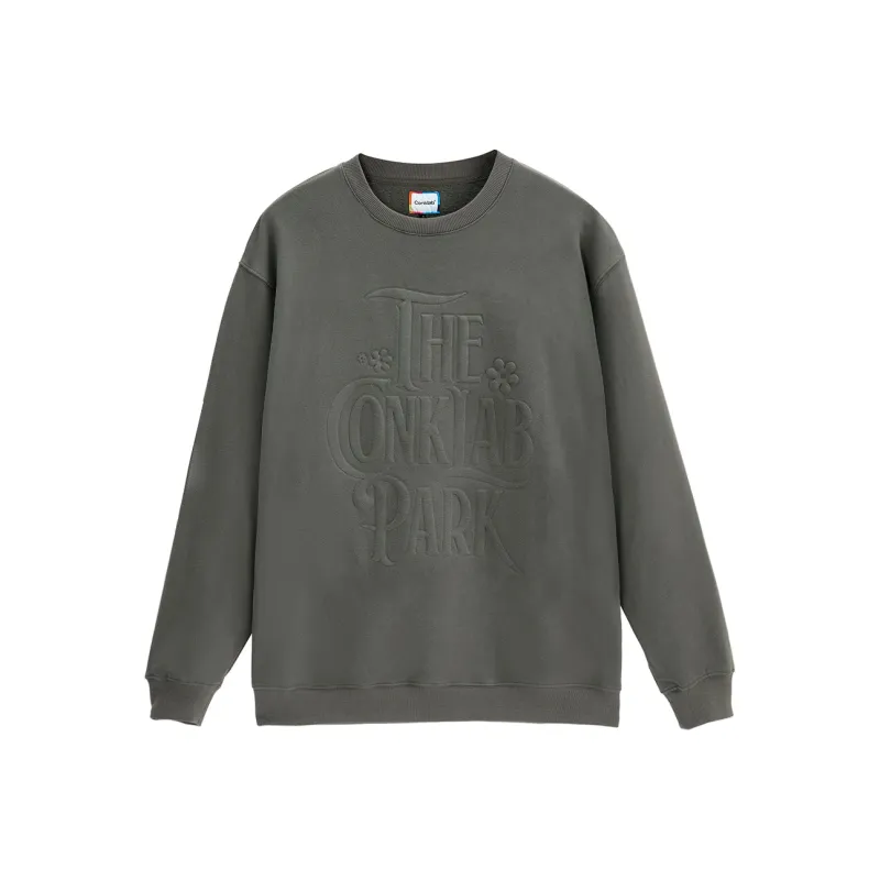 CONKLAB Crew Neck Loose Fit Regular Sweatshirt Unisex-0