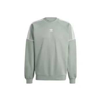 Adidas Originals Sweatshirts Men Silver Green