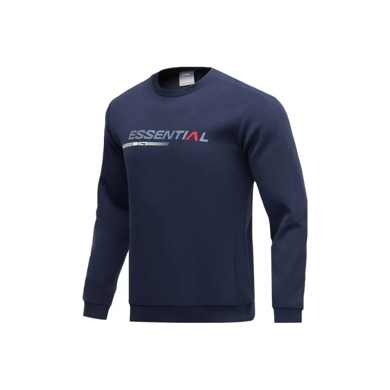 LiNing Training Series Sweatshirt Men's Dark Iris Blue-0