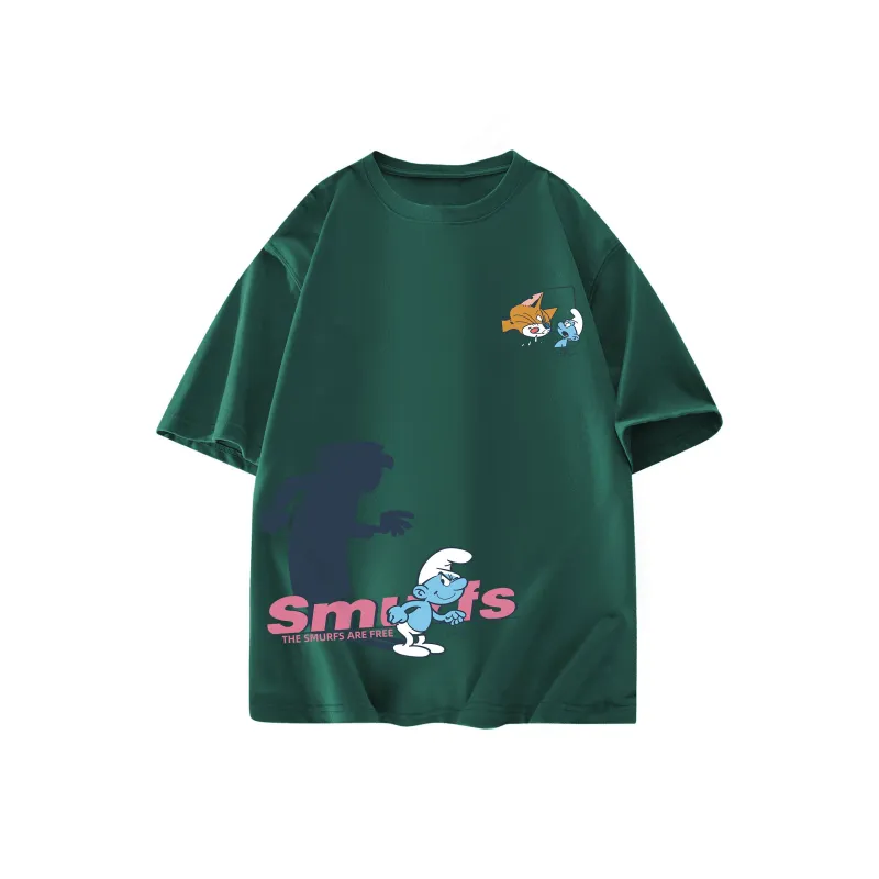 The Smurfs T Shirts Unisex-8