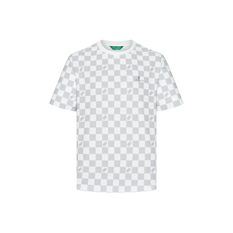 Biyin Leufen Cool Sunscreen Series T Shirt Loose Fit Version Men's-0