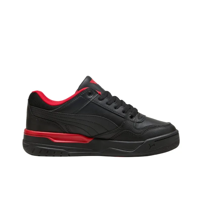 PUMA REBOUND Anti Slip Wear Resistant Low Top Skateboard Shoes Unisex Black-1