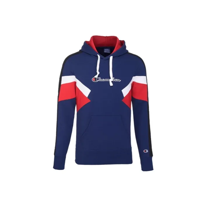 Champion FW21 Sweatshirt US Version Men's Navy Blue-0