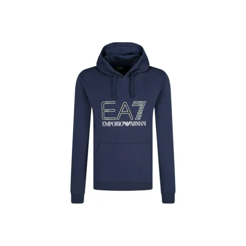 EMPORIO ARMANI Sweatshirts Men Dark Blue