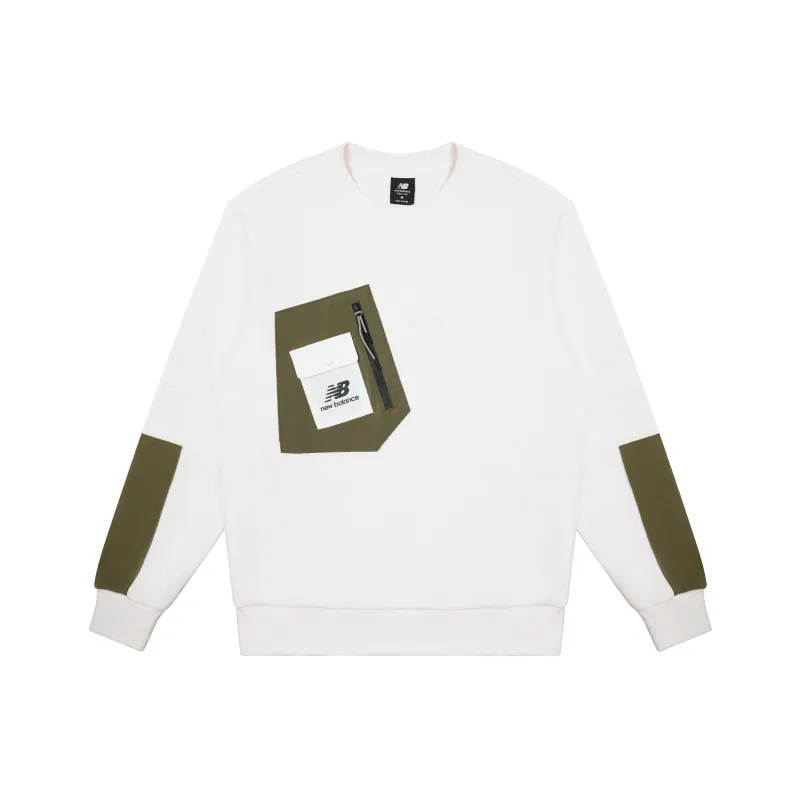 New Balance Sweatshirts Unisex Ivory-0