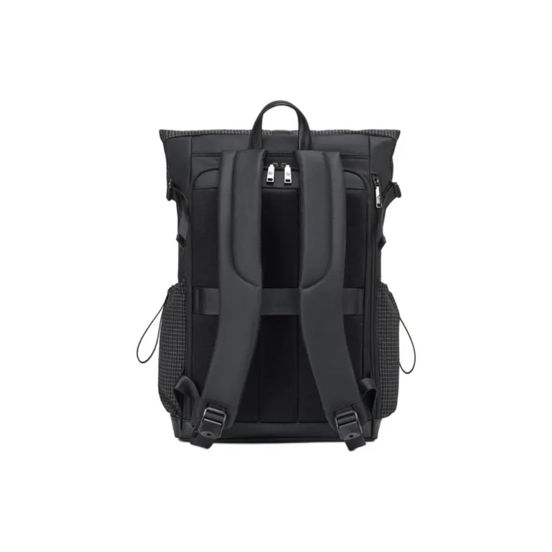 SAMSONITE Nylon Backpack Men's Black-3