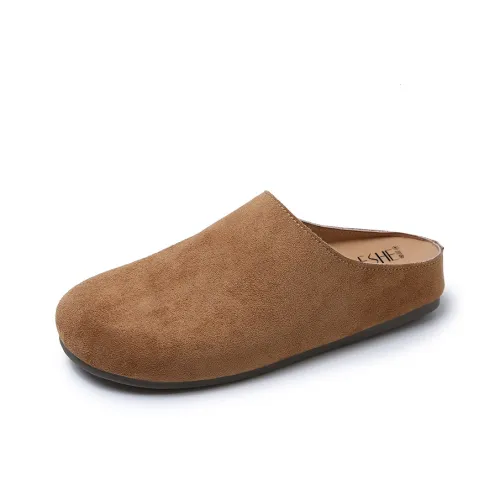 GESHE Abrasion Resistant Slip Resistant Closed Toe Slippers Women's