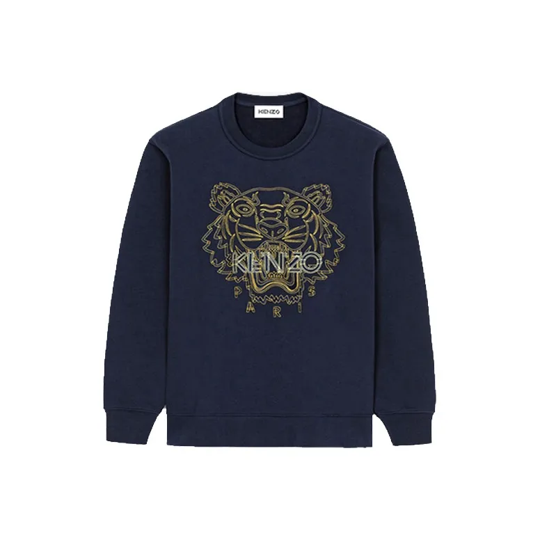KENZO Sweatshirts Unisex Navy-0