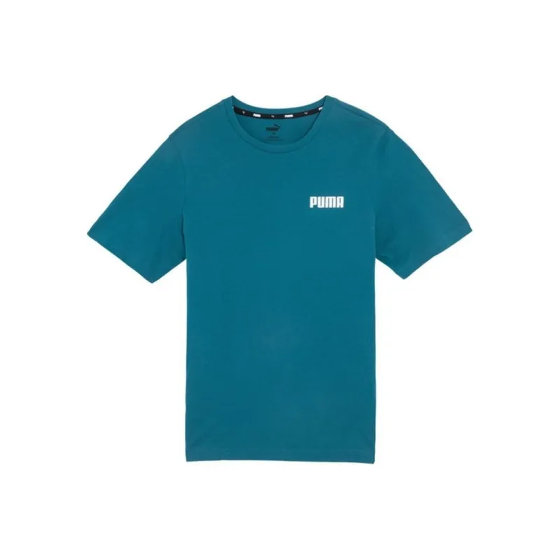 PUMA ESS T Shirts Men Blue-0
