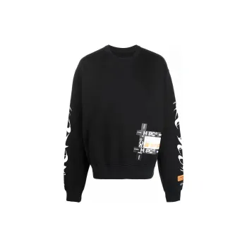 HERON PRESTON Sweatshirts Men Black