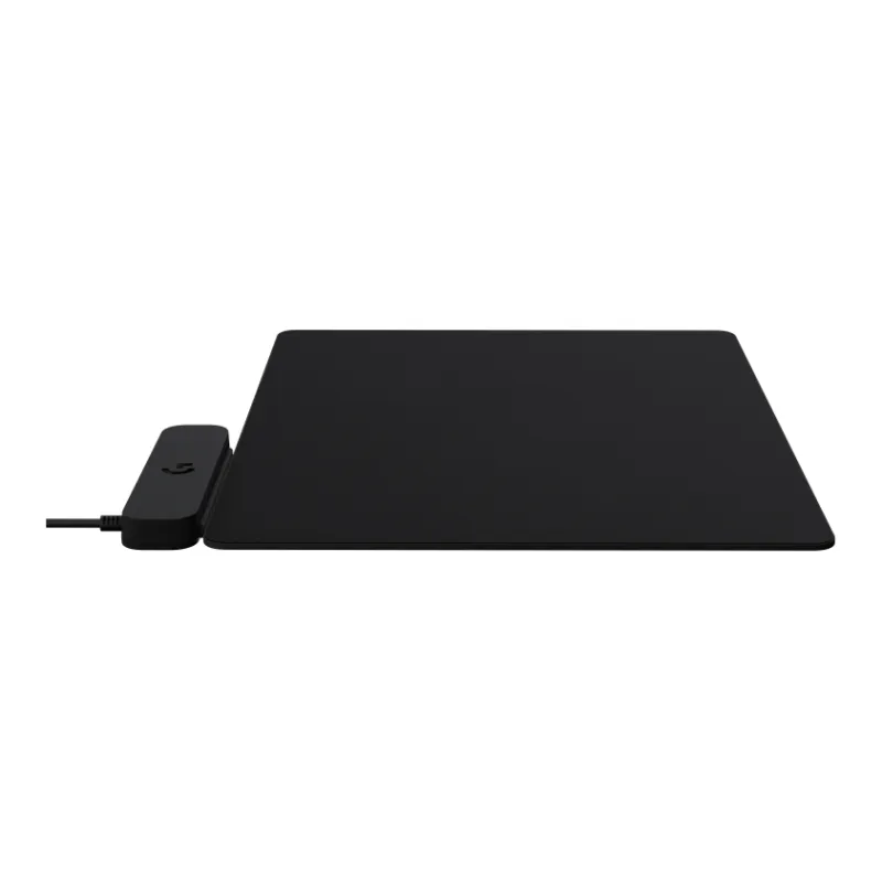 Logitech USB Port With Wireless Charging Fabric Surface Gaming Mouse Pad-3